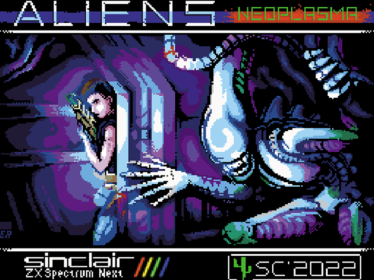 Aliens: Neoplasma Next Title Screen Aliens: Neoplasma Next Title Screen