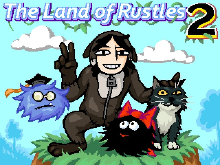 The Land of Rustles 2 ZX Spectrum title screen The Land of Rustles 2 ZX Spectrum title screen