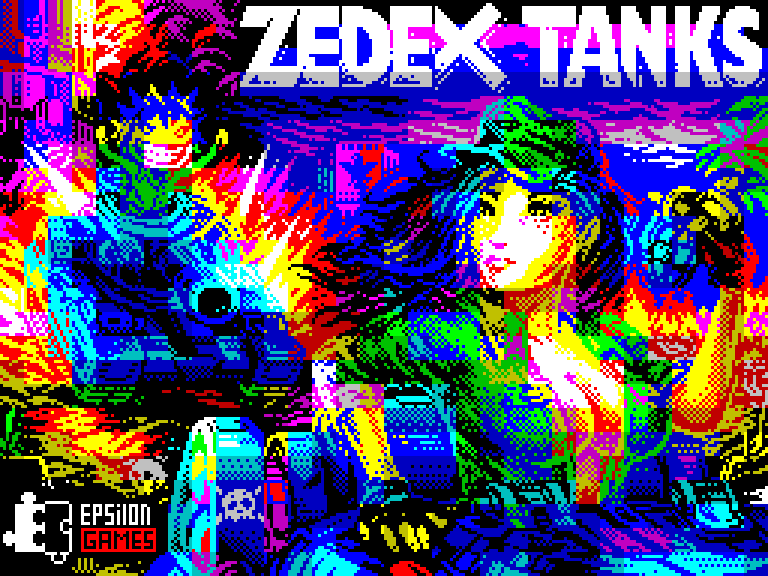 Zedex Tanks title screen Zedex Tanks title screen