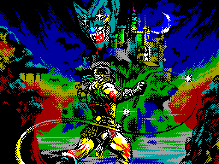 Castlevania title screen Castlevania title screen