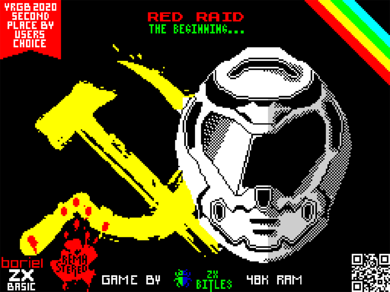 Red Raid: The beginning title screen Red Raid: The beginning title screen