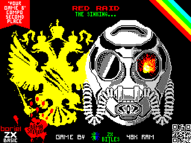 Red Raid: The Sinking... title screen Red Raid: The Sinking... title screen