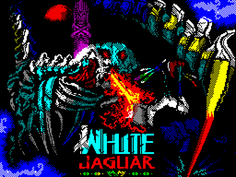 White Jaguar title screen White Jaguar title screen