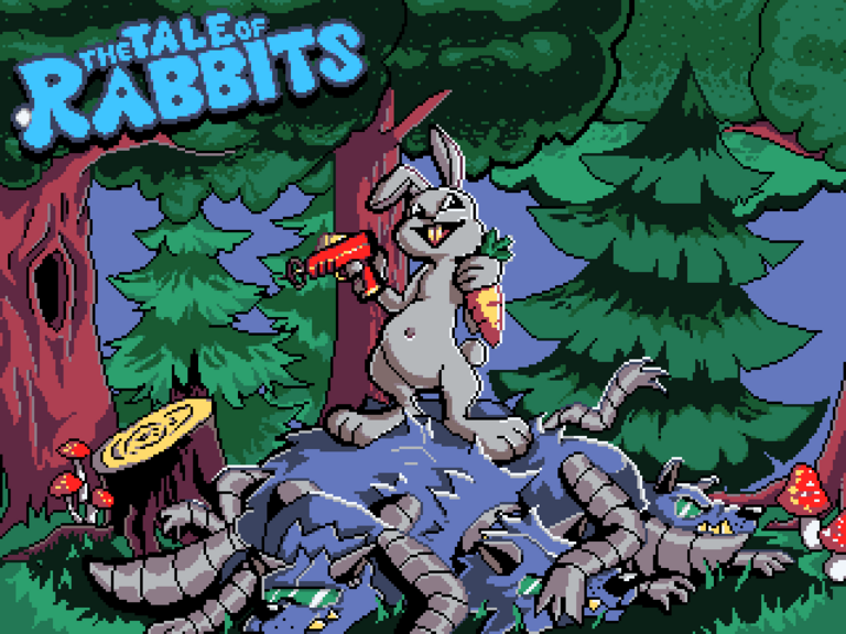 The Tale of Rabbits title screen The Tale of Rabbits title screen