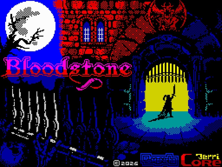 Bloodstone title screen Bloodstone title screen